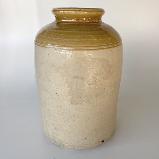 JAR, Stoneware Pickling - Large Ochre